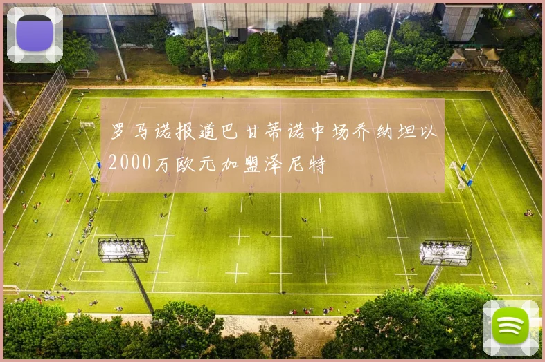罗马诺报道巴甘蒂诺中场乔纳坦以2000万欧元加盟泽尼特